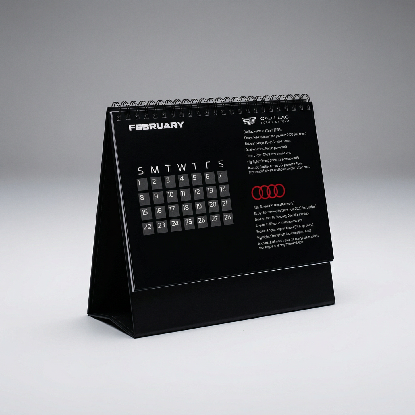 F1 calendar (Limited Edition)