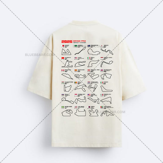 Formula1 Race track (Oversized tshirt)