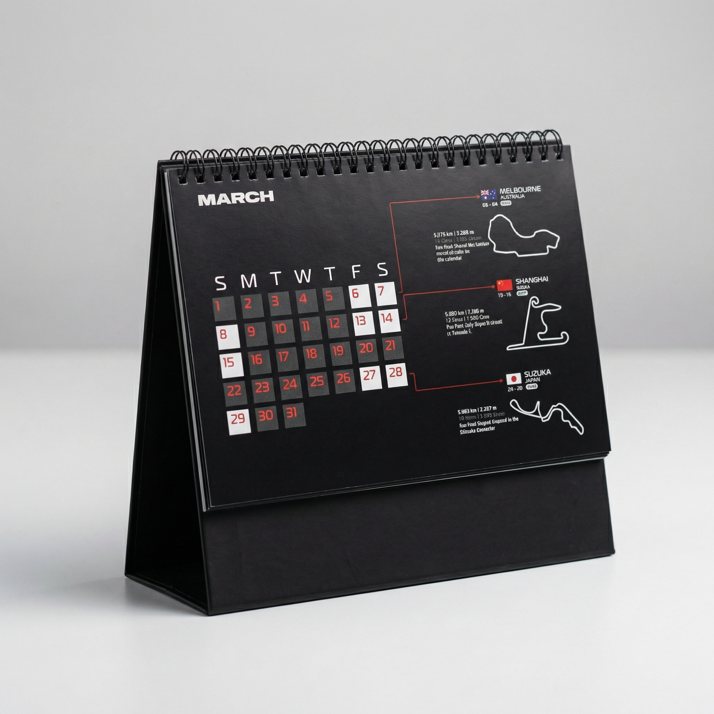 F1 calendar (Limited Edition)